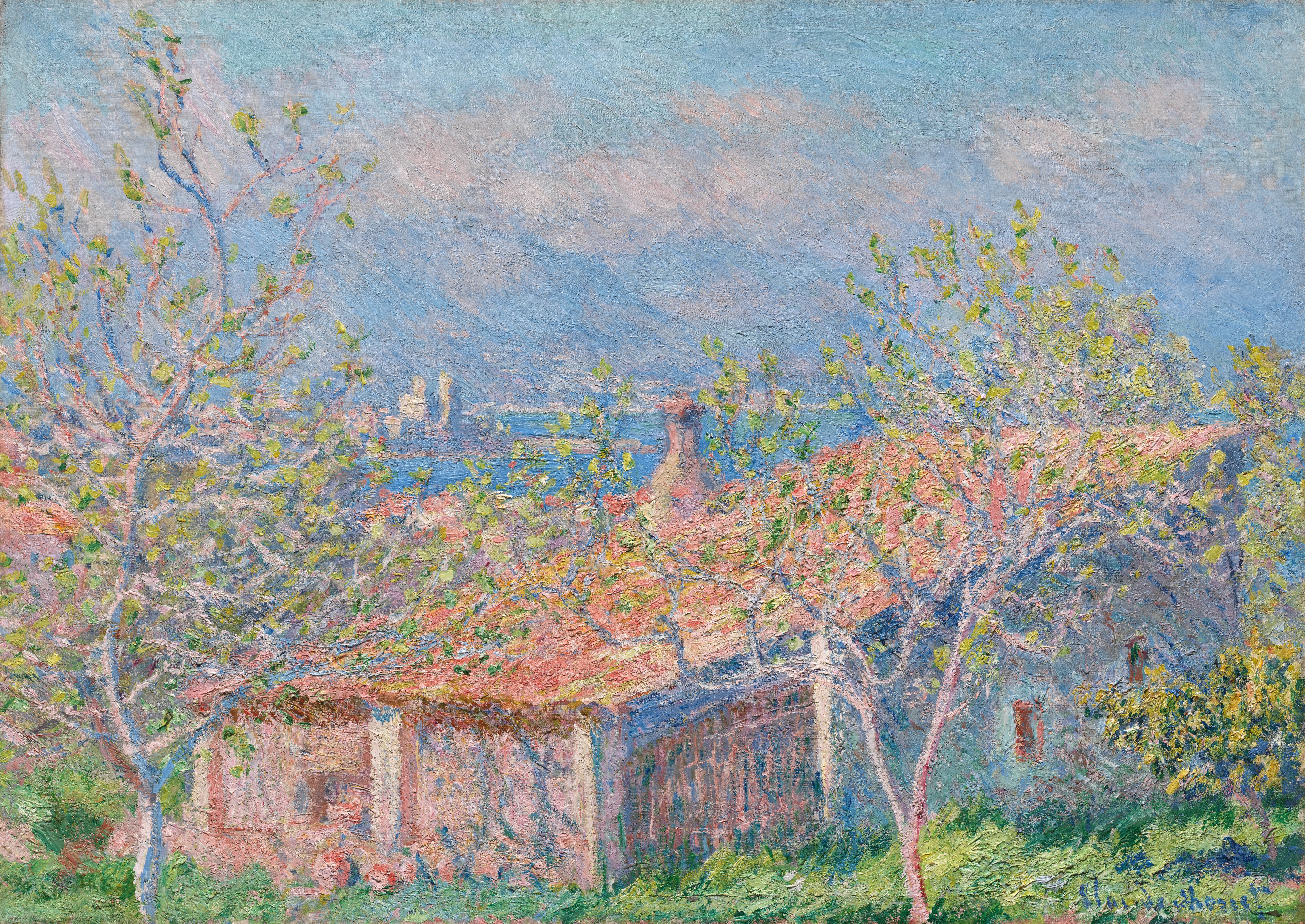 Villa in Spring Light