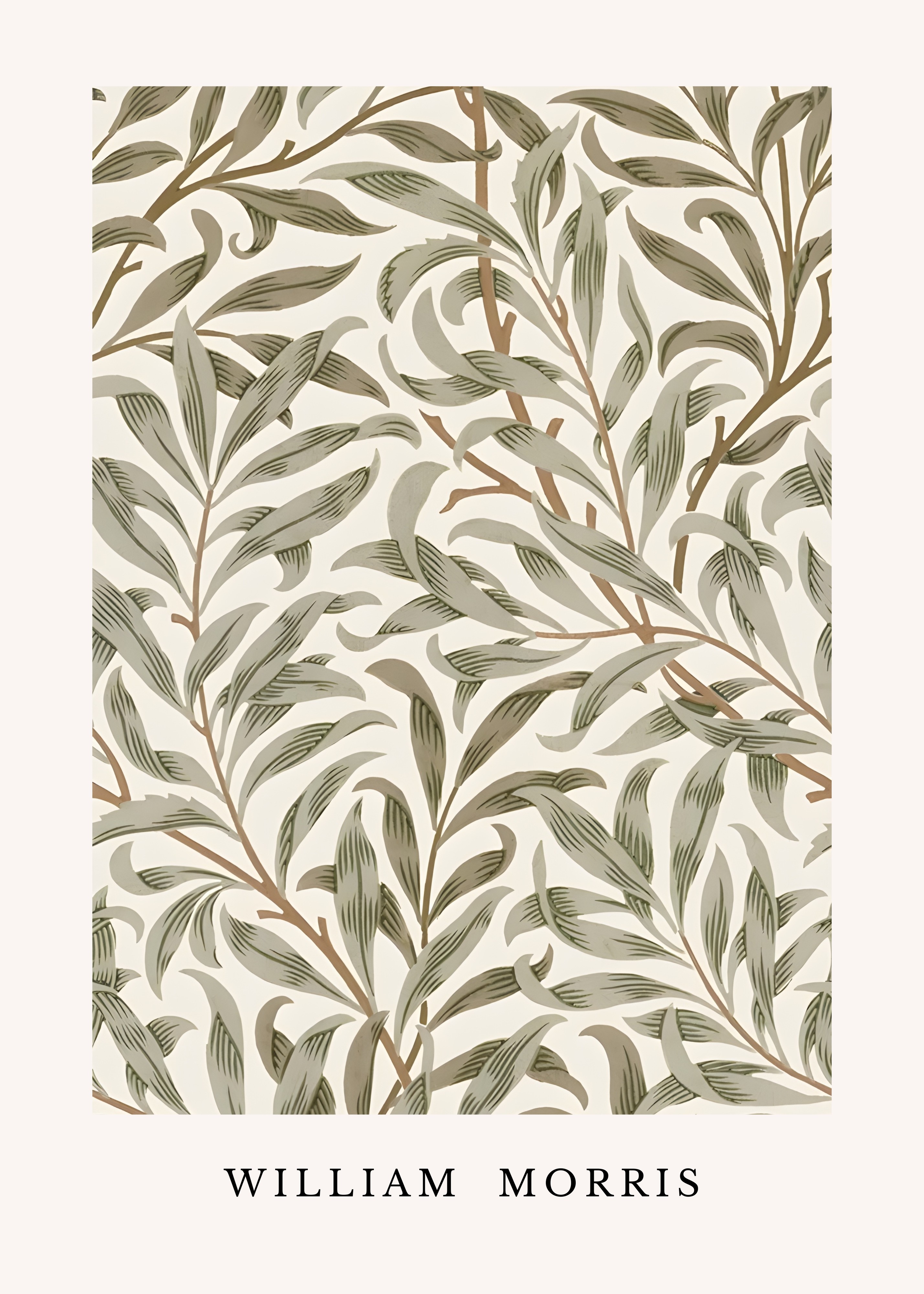 William Morris Willow Pattern