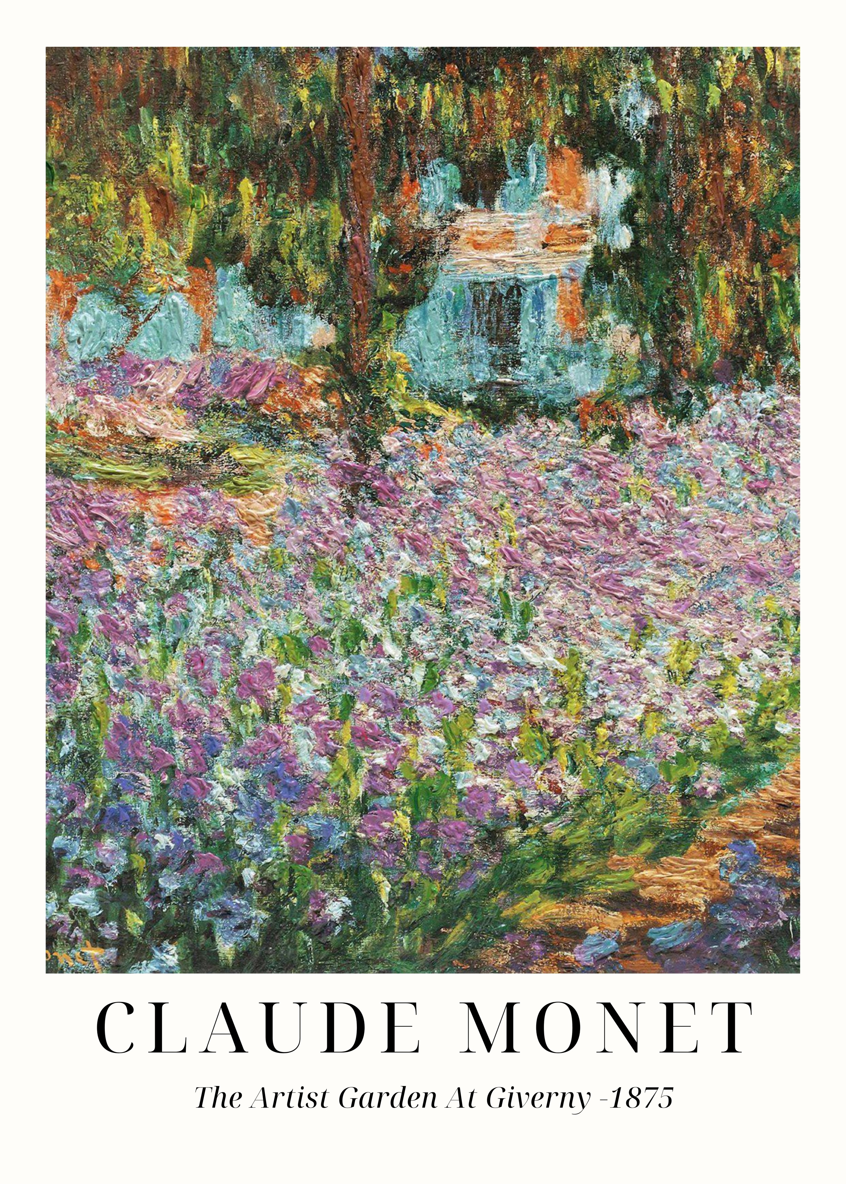 The Artist Garden At Giverny