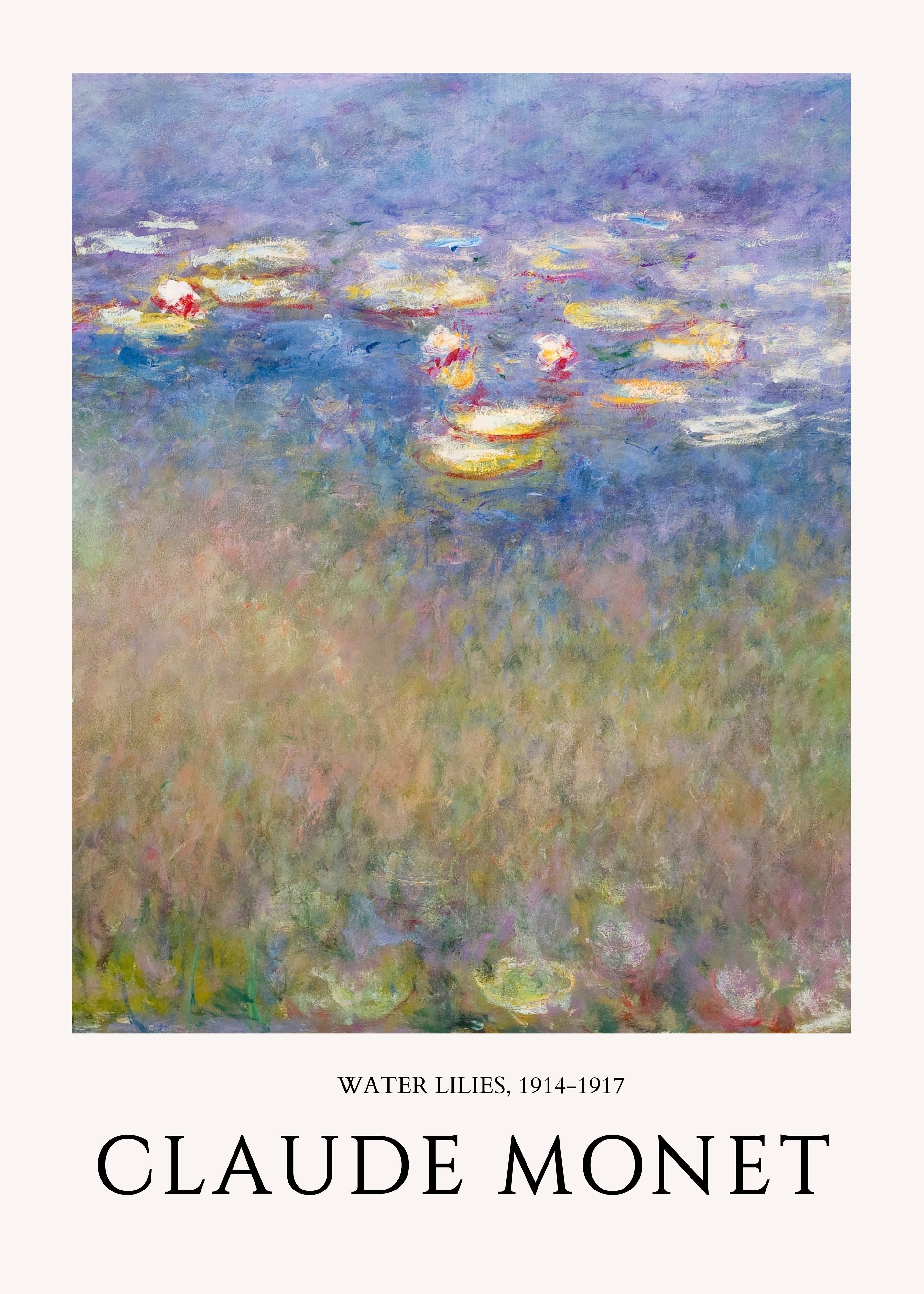 Water Lilies, 1914-1917