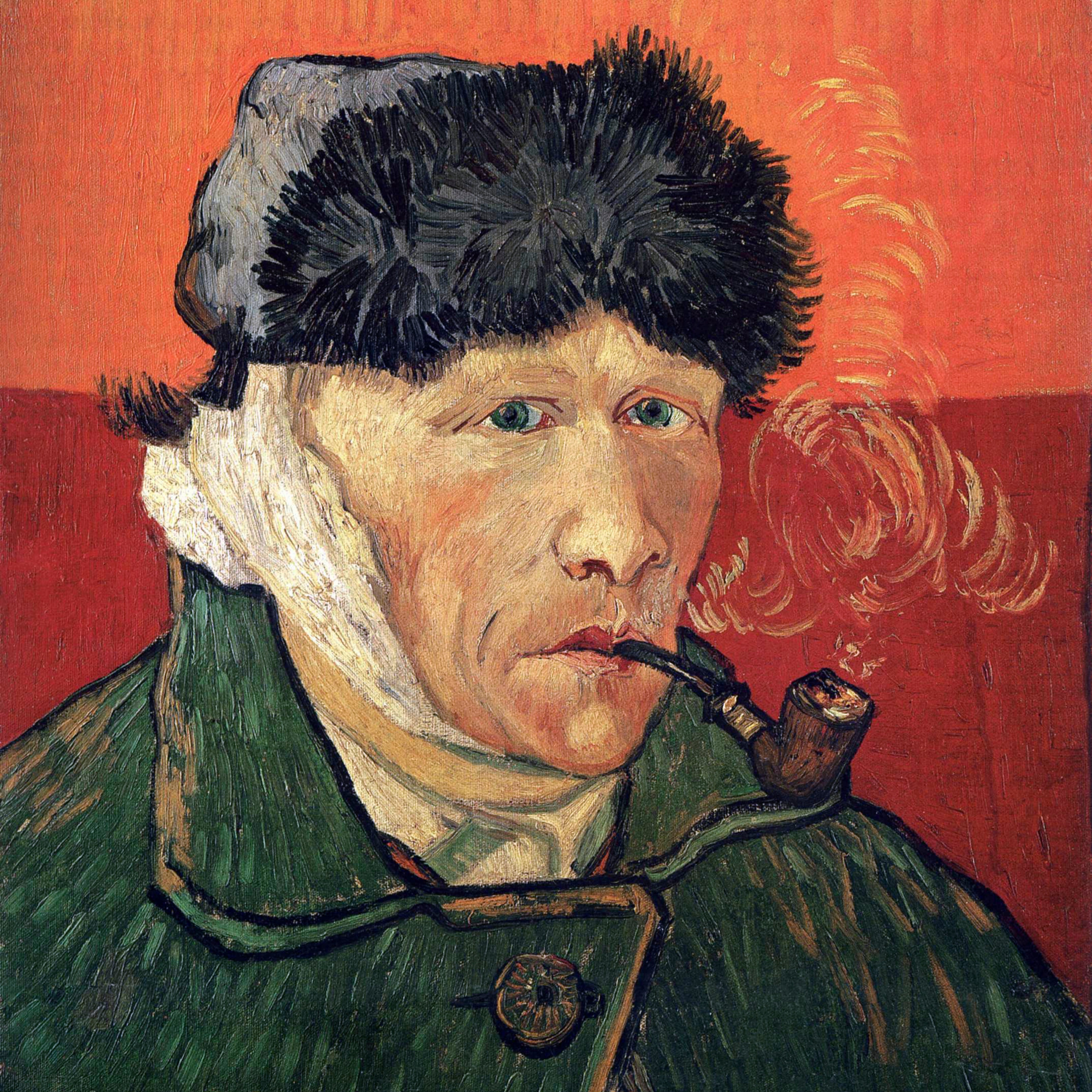 Self-Portrait with Bandaged Ear