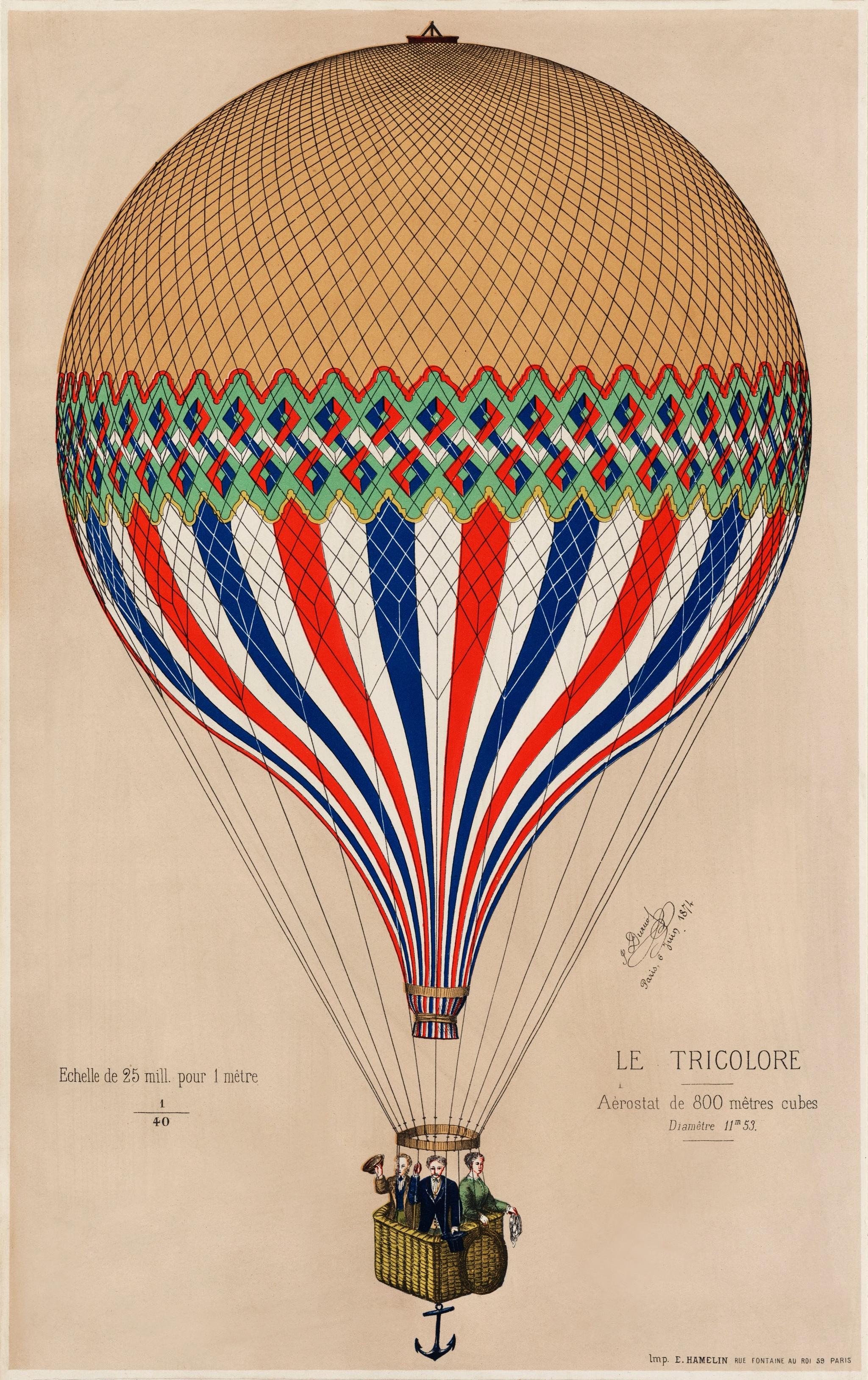 Le Tricolore Hot Air Balloon
