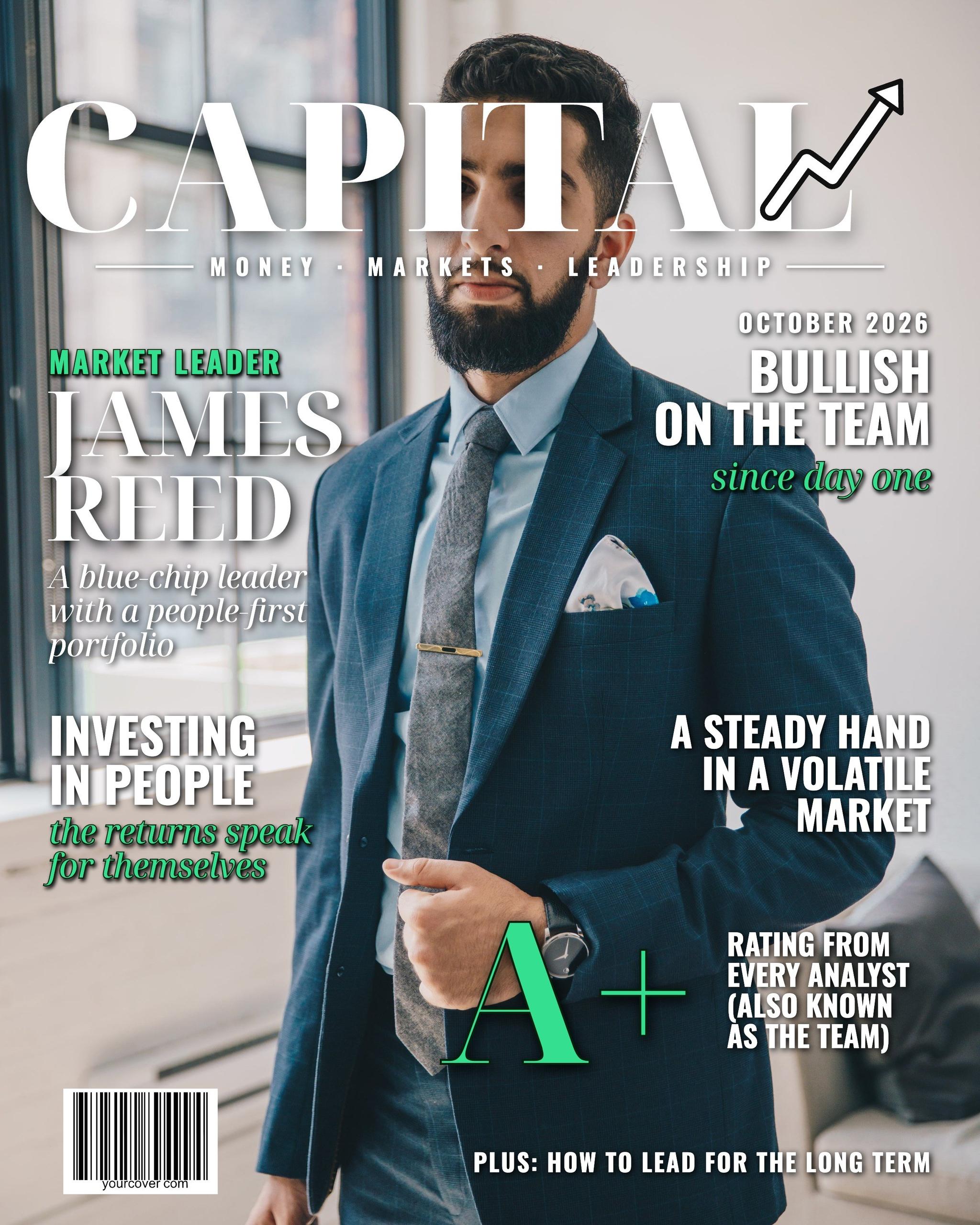 Capital (Boss's Day) magazine cover template