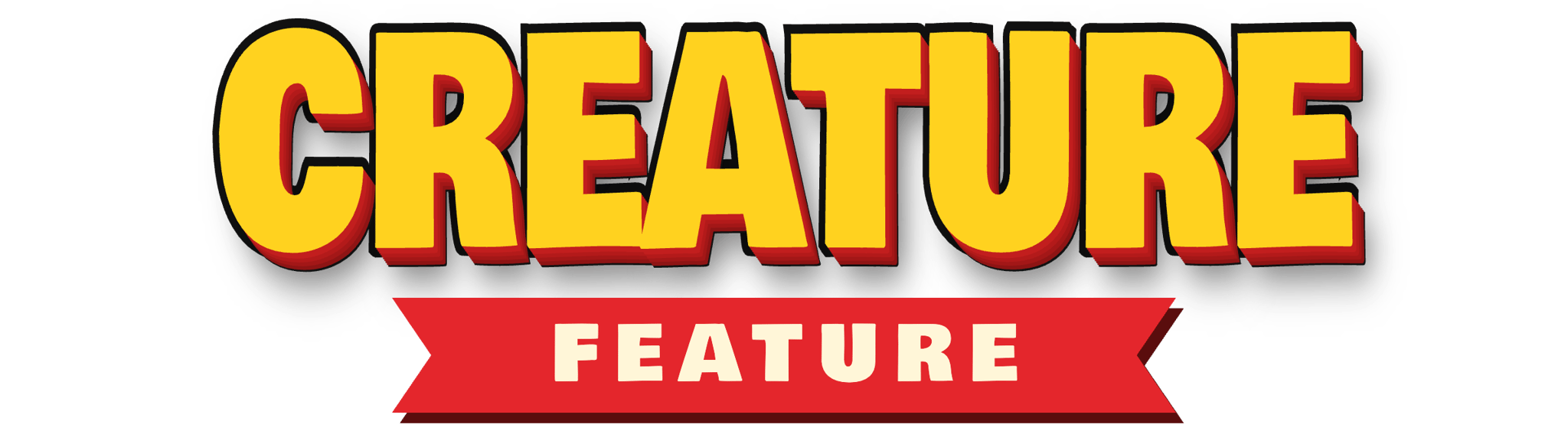 Creature Feature (Halloween) magazine cover template