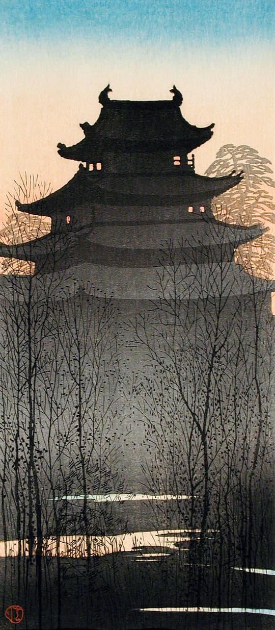 Pagoda at Twilight