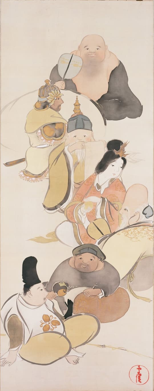 Seven Lucky Gods Procession