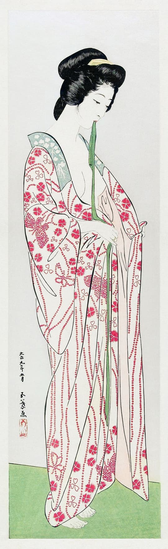 Woman with Iris