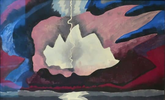 Lightning Strike at Dusk