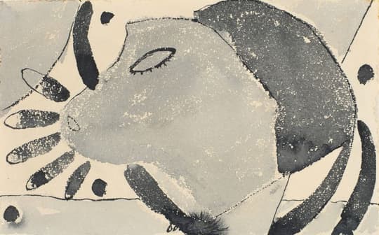 Abstract Face Profile