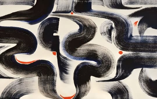 Abstract Serpentine Forms