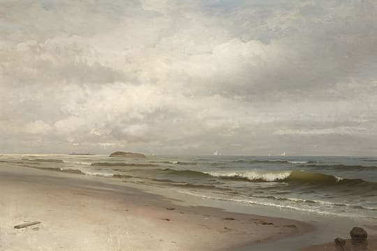 Serene Coastal Seascape