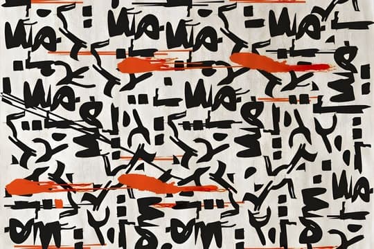 Abstract Graffiti Composition
