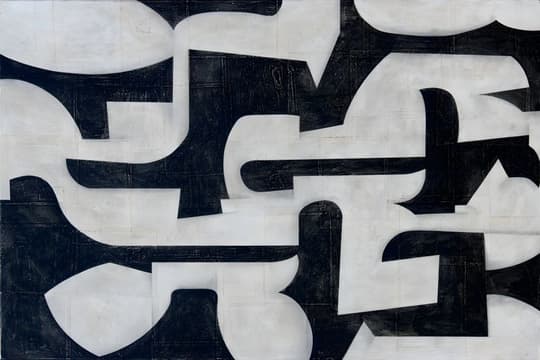 Geometric Abstraction in Black & White