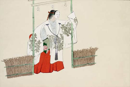 Woman at the Garden Gate