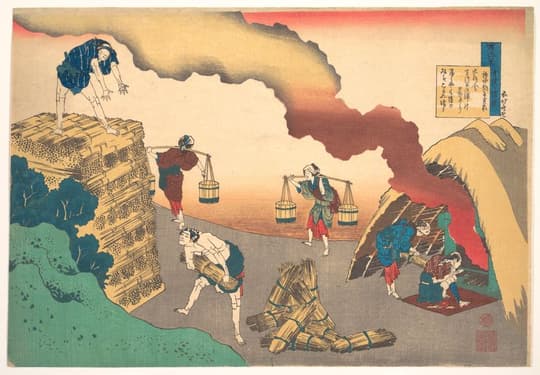Salt Makers by the Shore