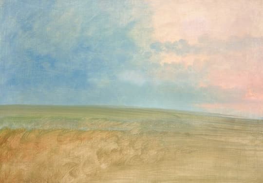 Windswept Grain Field