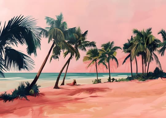 Tropical Beach Sunset