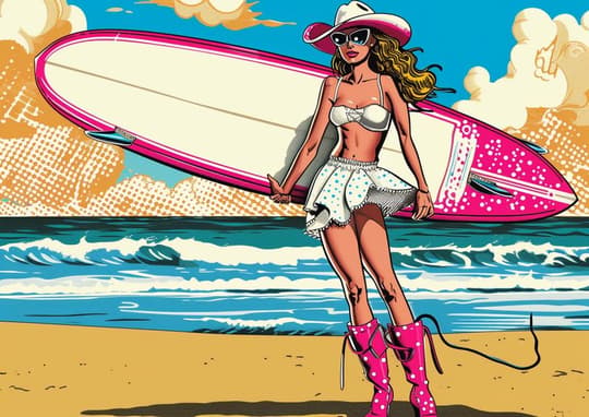Surfer Girl Beach Vibes