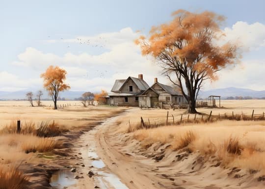 Autumn Farmstead