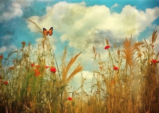 Butterfly in the Meadow