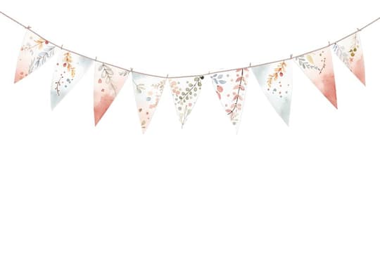 Botanical Bunting