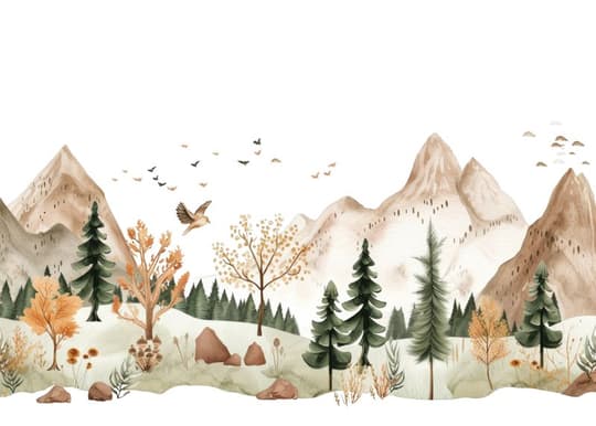 Mountain Valley Landscape