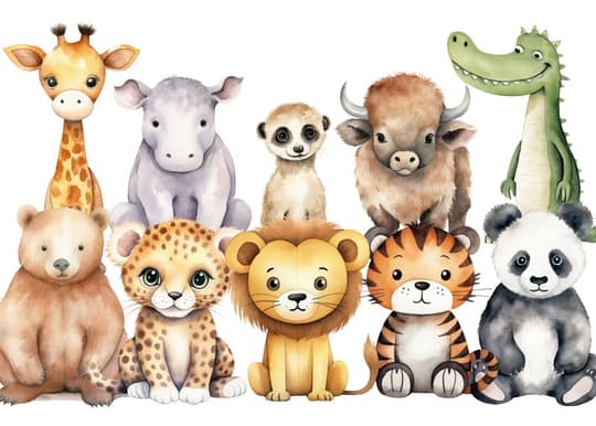 Adorable Zoo Animals