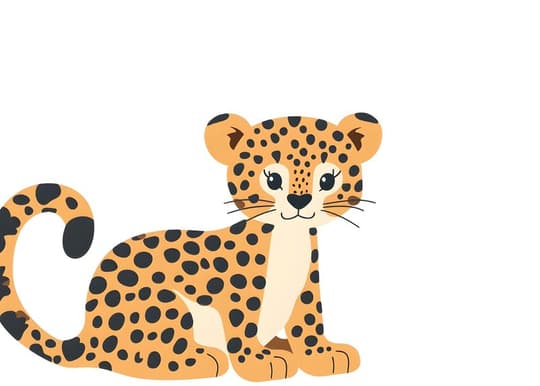 Spotted Leopard Cub