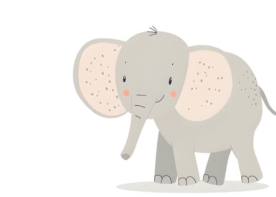 Sweet Baby Elephant