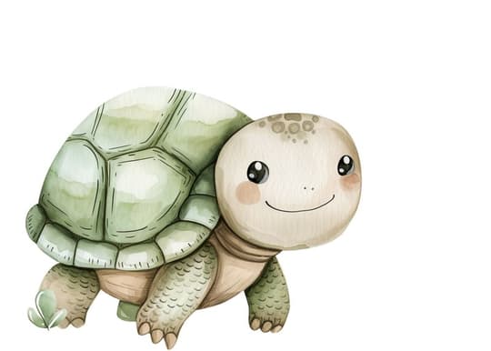 Happy Little Turtle