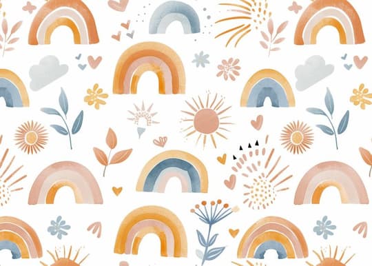 Cheerful Rainbows & Sunshine