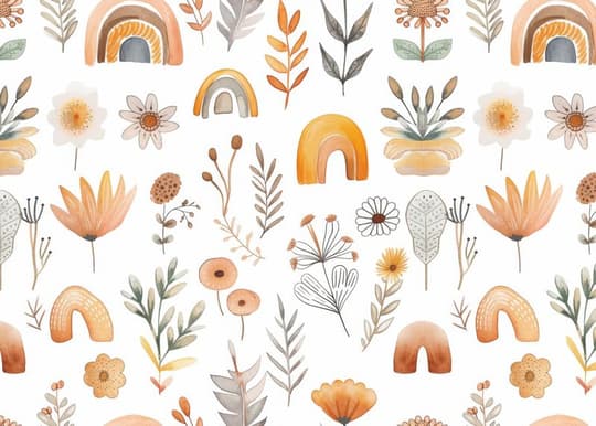 Botanical Rainbows & Wildflowers