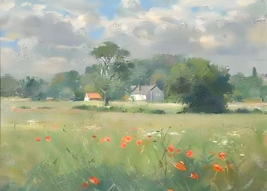 Cottage in the Meadow
