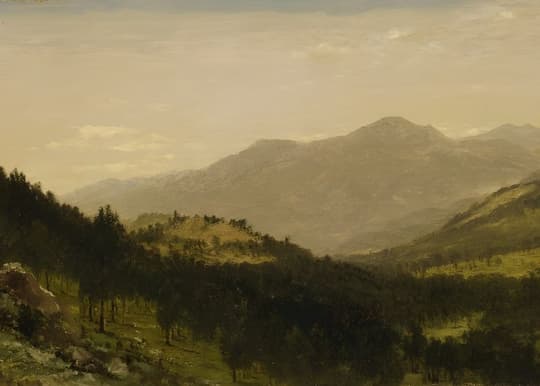 Mountain Valley Landscape