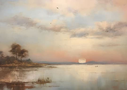 Twilight Over Still Waters