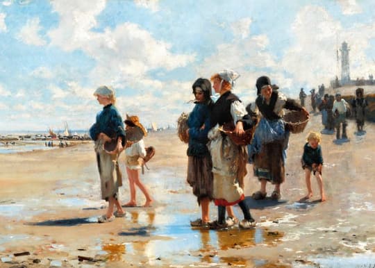 Beach Gathering at Seaside
