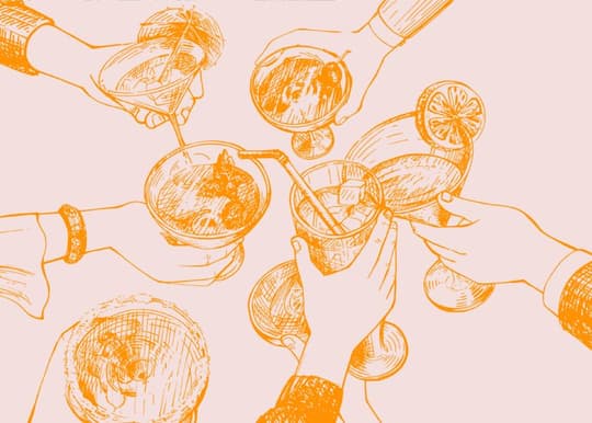 Citrus & Hands Sketch