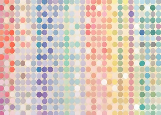 Pastel Color Gradient Grid