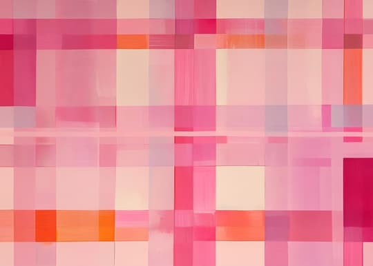 Pink & Coral Pixel Mosaic