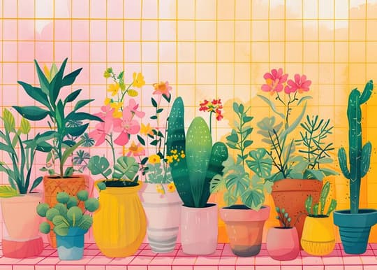 Potted Plants & Flowers