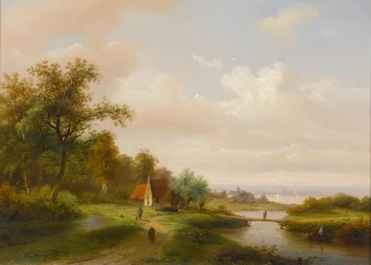 Village by the River