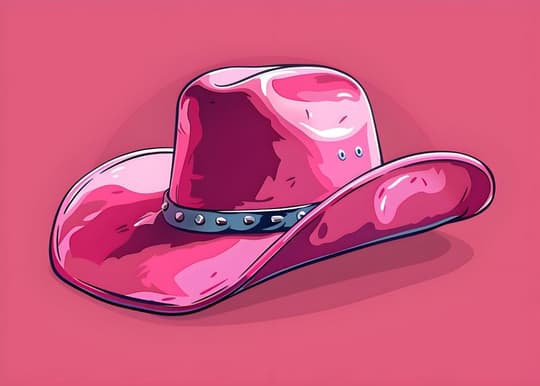 Pink Cowboy Hat