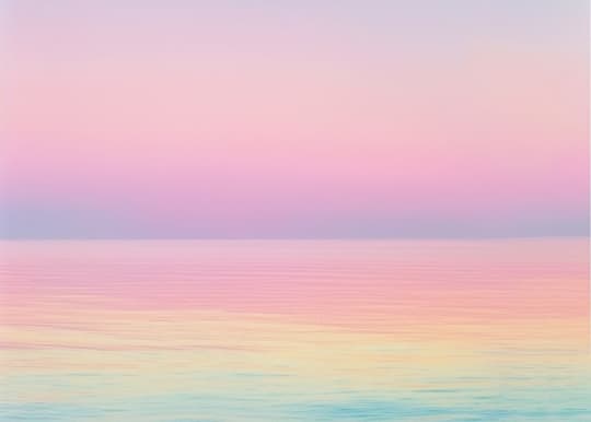 Pastel Sunrise Over Water