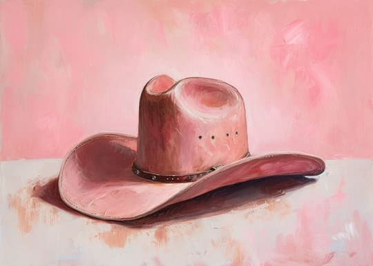 Pink Cowboy Hat