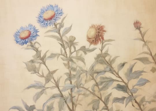 Gerbera Flowers Study