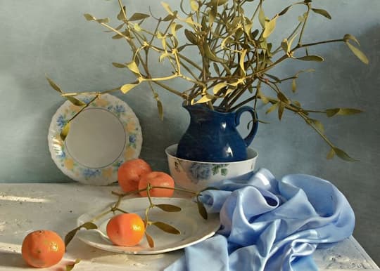 Still Life with Dried Botanicals