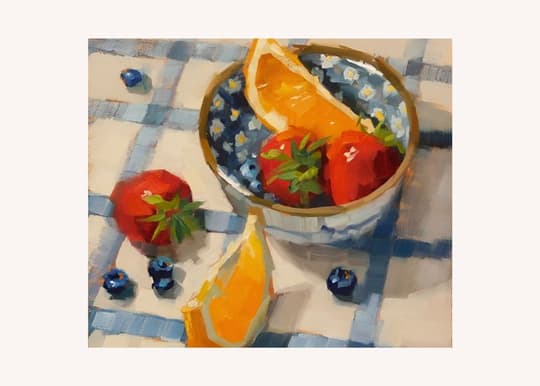 Summer Fruit & Blueberries