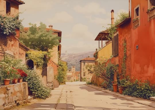 Tuscan Village Street