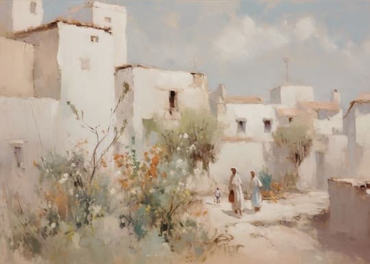 Mediterranean Village Square