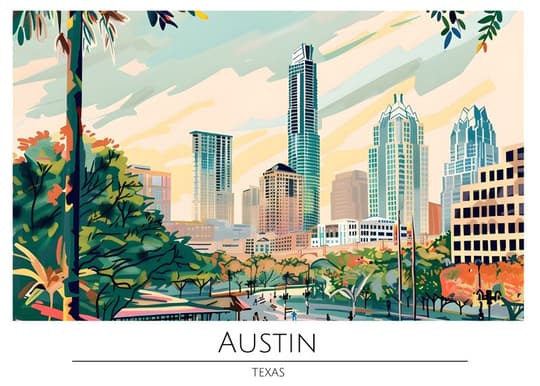 Austin, Texas Skyline